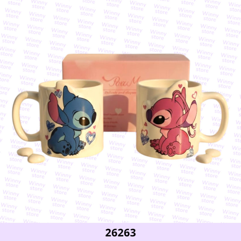 اكواب اطقم ستيتش و انجل 27563