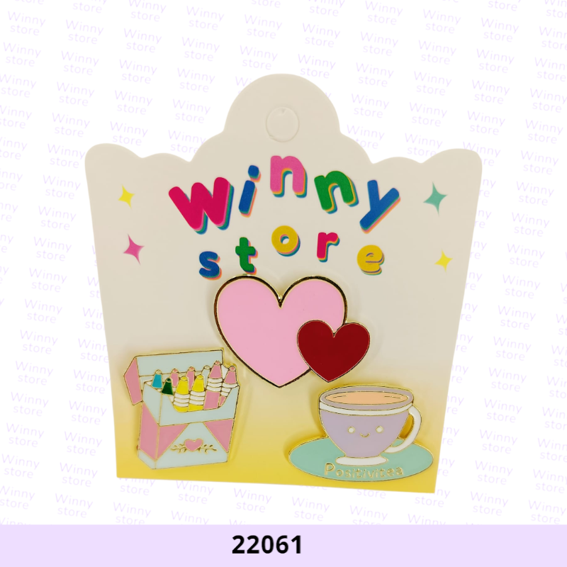 بروشات كوب مع قلب 22061