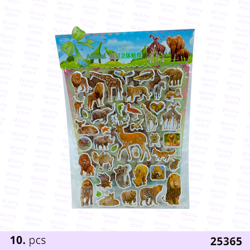 ستيكرات الحيوانات 25365