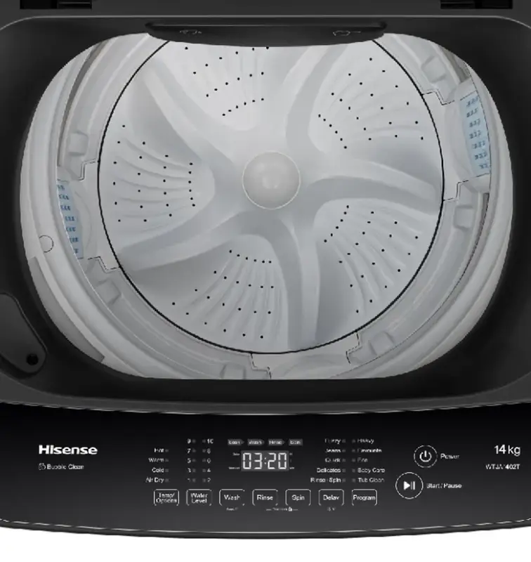 HISENSE WASHING MACHINE(WTJA1402T)