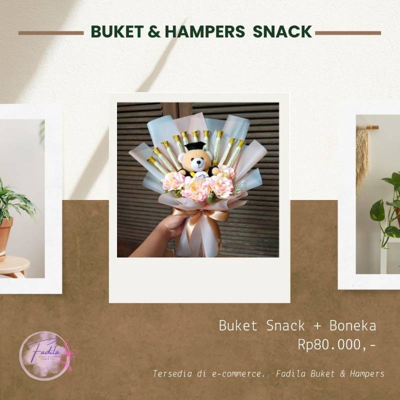 Buket Snack + Boneka