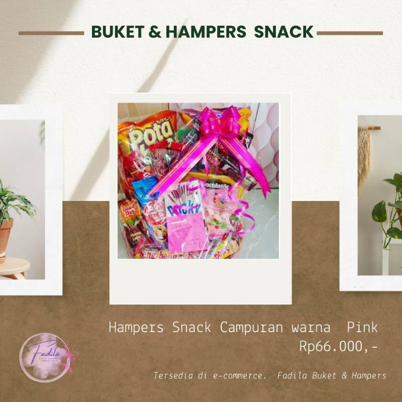 Hampers Snack Pink