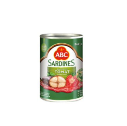 ABC SARDINES IN TOMATO S. 155 GR