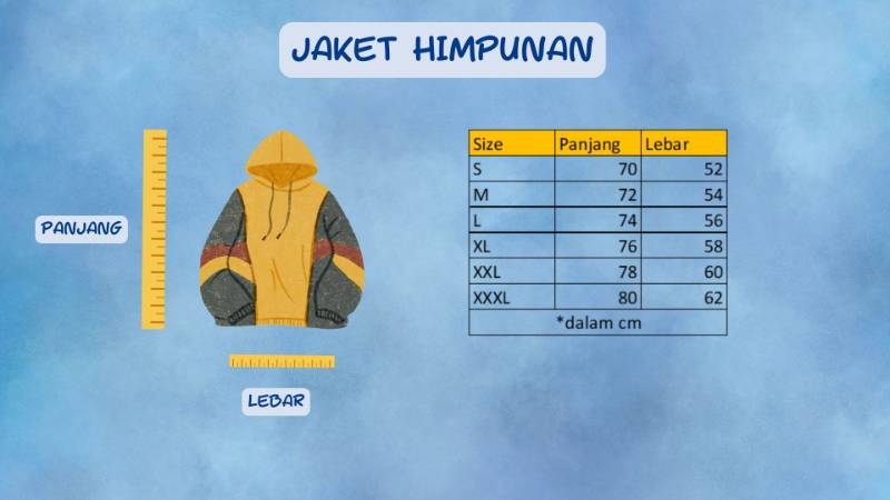 Jaket Himpunan HIMASDA dan Kuliah Lapangan