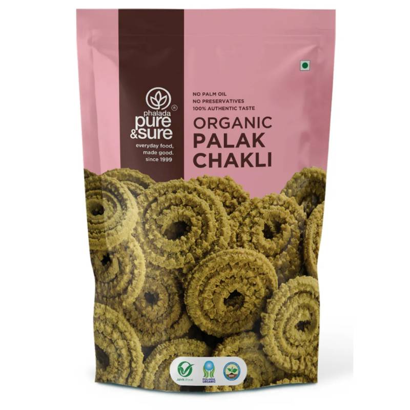 Phalada Pure & Sure Palak Chakli 200G