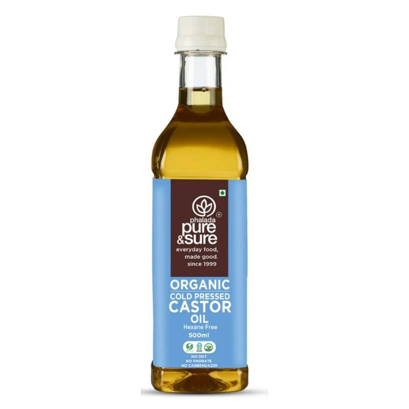 Phalada Pure & Sure Cold Pressed Castor Oil 500ML