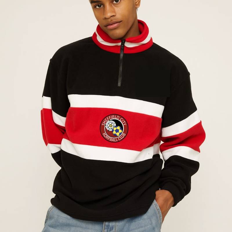 Womens Retro Quarter-Zip