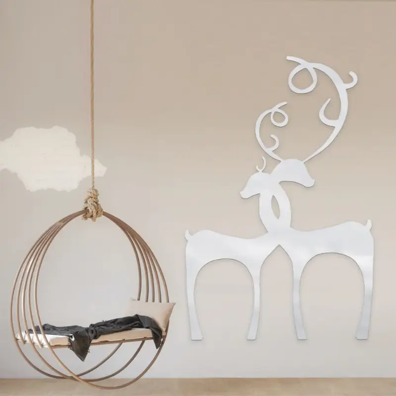 ديكور جداري اكريلليك مودرن بنقشة غزلان