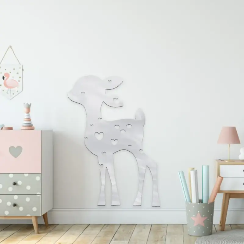 ديكور جداري اكريلليك مودرن نقشة غزال