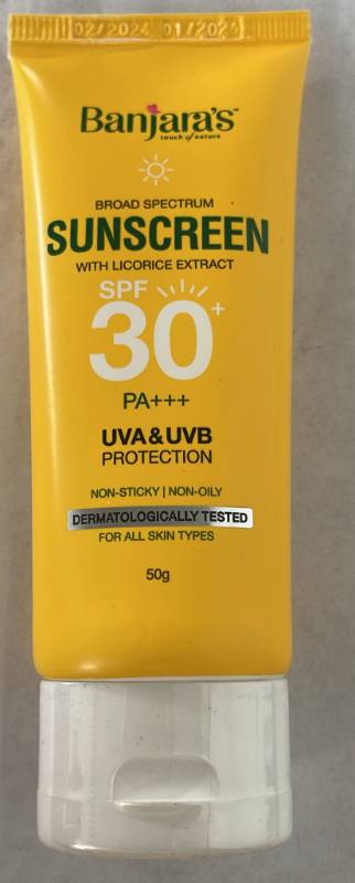 CS BANJARAS SUNSCREEN 50g