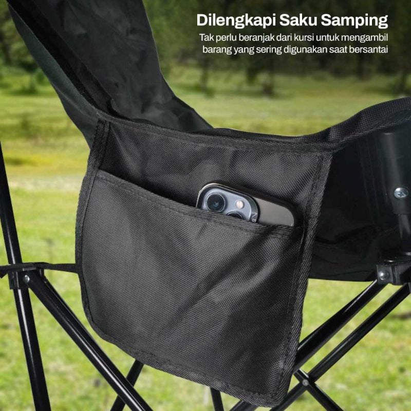 Sewa Kursi Lipat Outdoor Sandaran Tinggi
