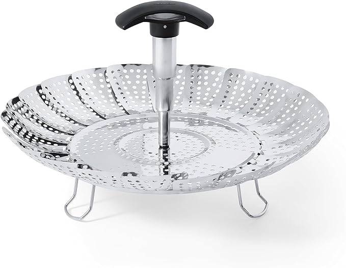 Good Grips Stainless Steel Steamer With Extendable Handle