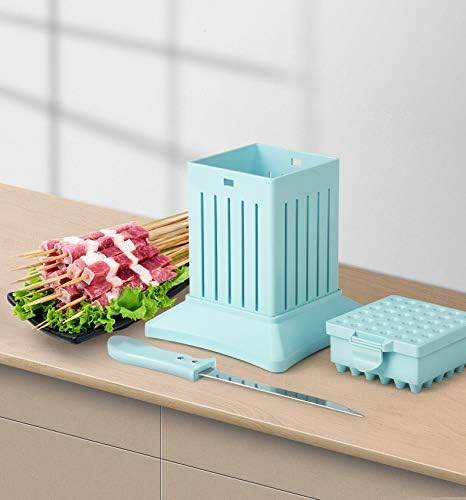 #03 Easy Skewer,Meat Kabob Maker, Barbecue Meat Cuber, Barbecue Tool