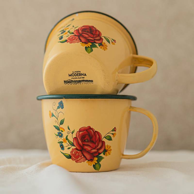 Wide Mug Roses YV