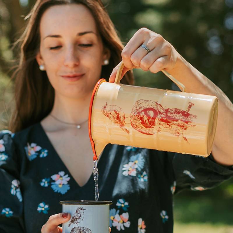 Cylindrical Jug YR