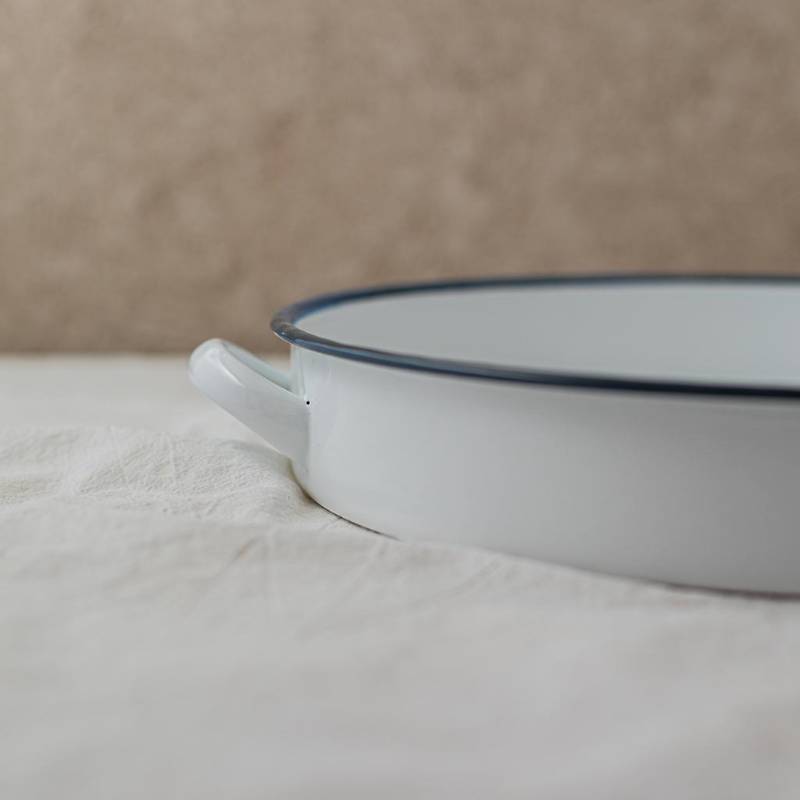 Medium Round Tray with handles BA