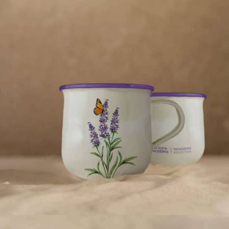 Mug with handles Lavander BL