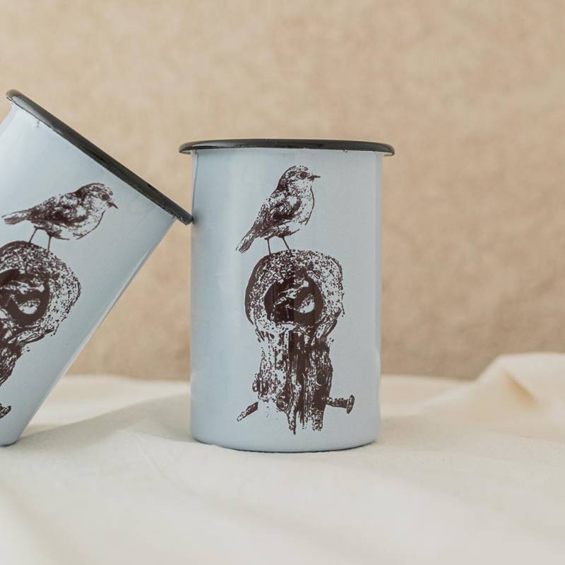 Cylindrical Tumbler Ovenbird CM