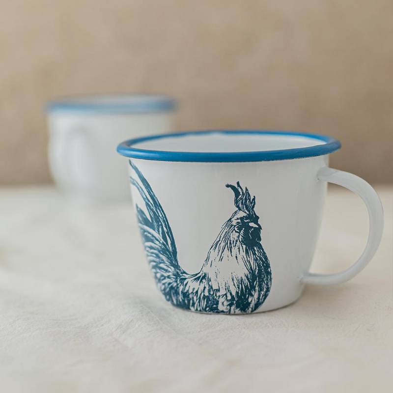 Wide Mug Rooster BA