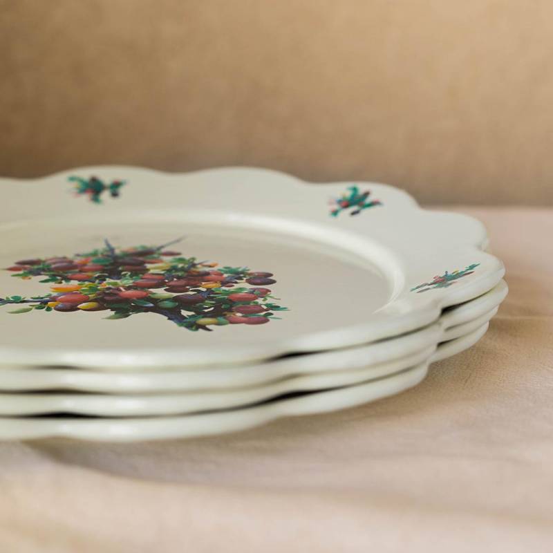 Wavy Edge Tray DC Piquillin