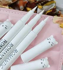 Delineador de Plumon Gato Blanco