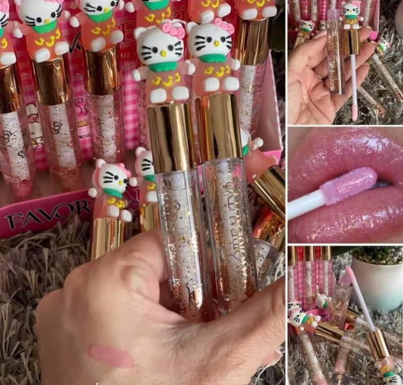 LIP GLOSS HELLO KITTY (brillo liso)