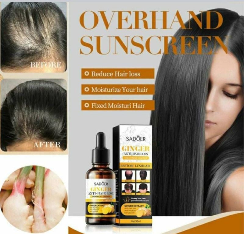 Serum Capilar de Jengibre Anticaida