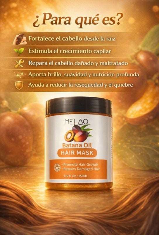 Mascarilla Capilar Melao Batana Oil