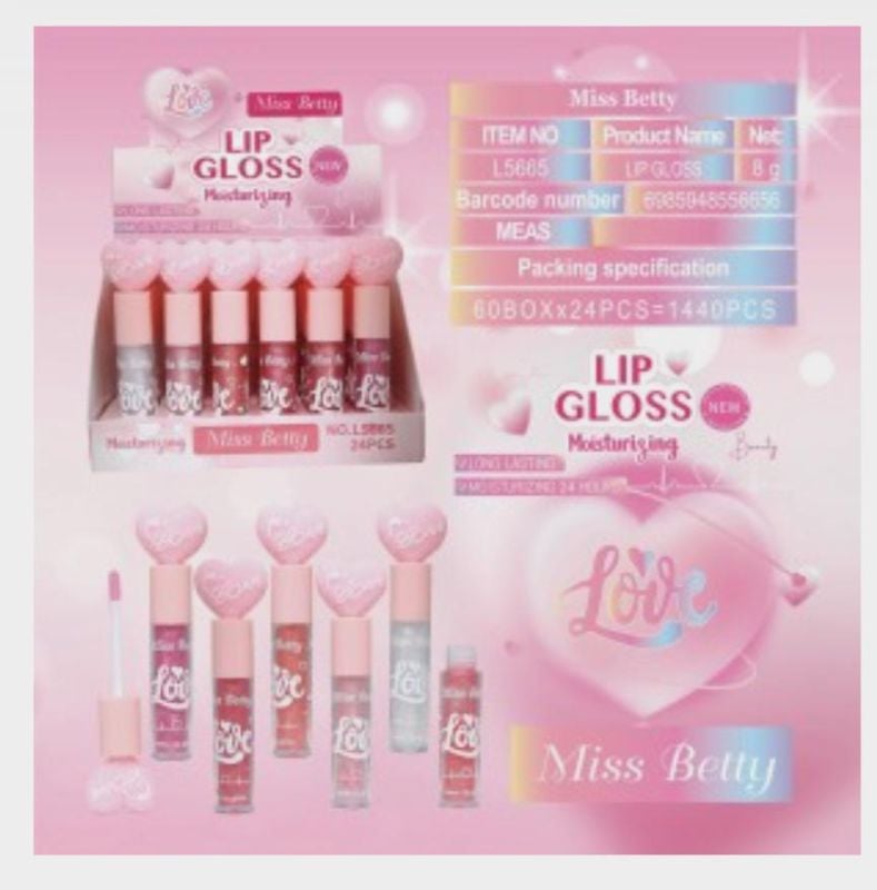 Lip Gloss Moisturizing Miss Betty