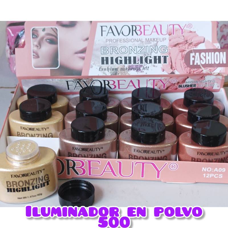 Iluminador en polvo