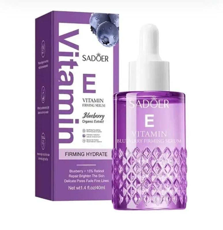 ✨*Serum de vitamina E y extracto de Arándanos*🫐