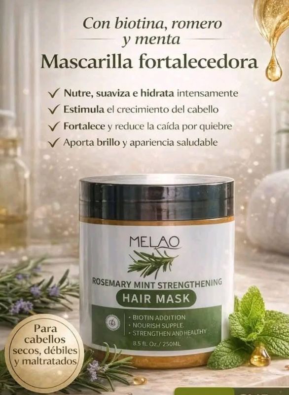 ✨Mascarilla Capilar Melao de Romero ✨