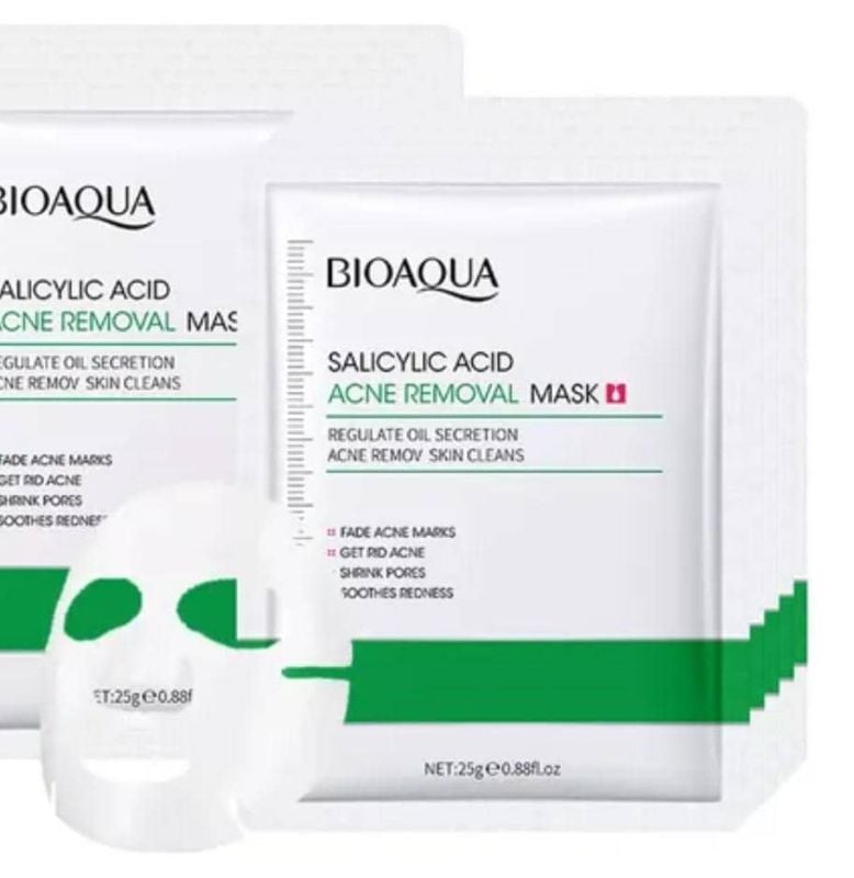 Mascarilla facial de acido salicilico