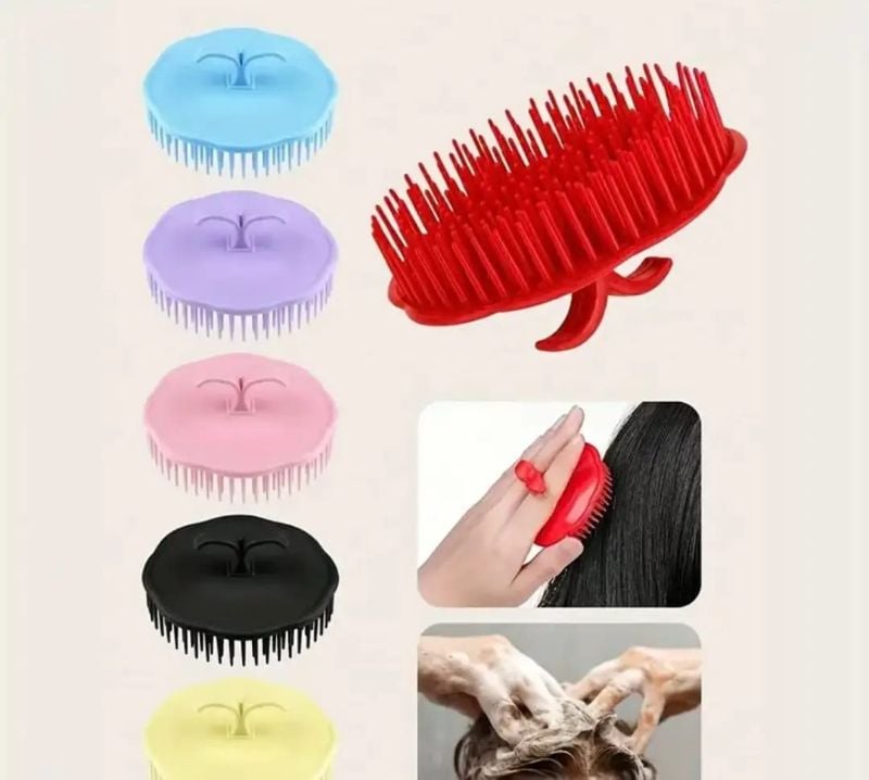 Cepillo masajeador plástico