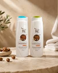 NT Juego de Shampoo + Acondicionador con Aceite de Argán SIN SAL