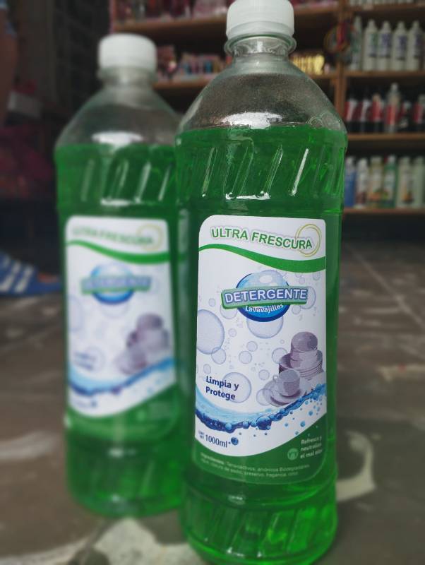 Detergente Liquido Lavavajillas 1 Litro