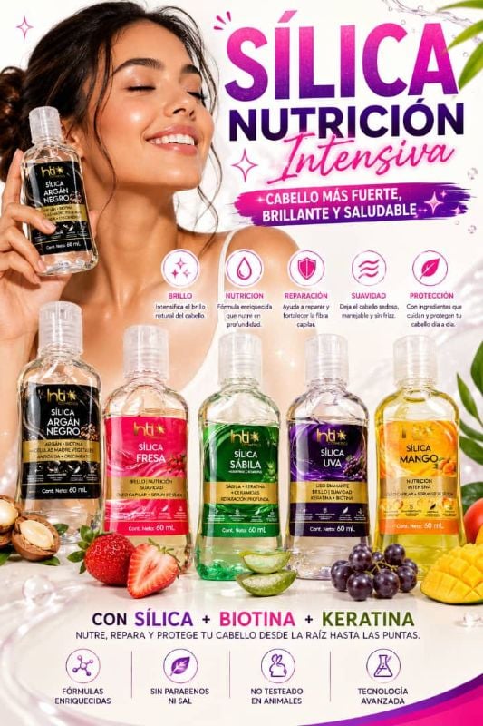 Aceites de silicona para el cabello