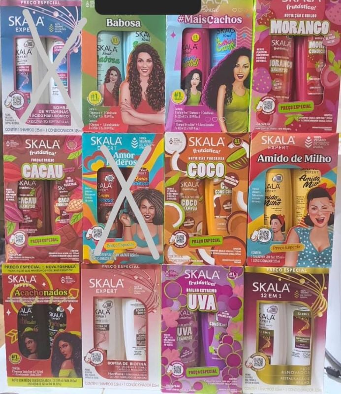 Set de shampoo + acondicionador Skala
