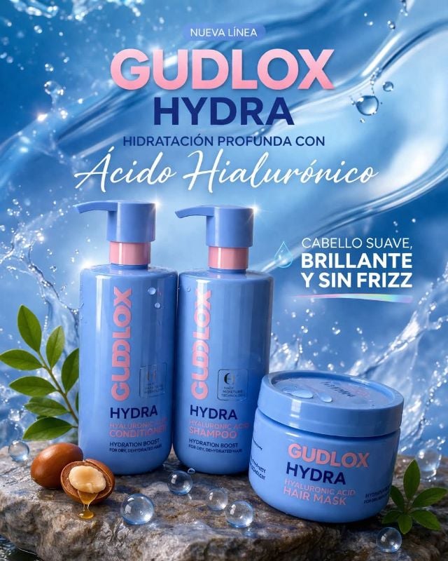 Set Gludox Hydra "Ácido hialurónico" 🩵