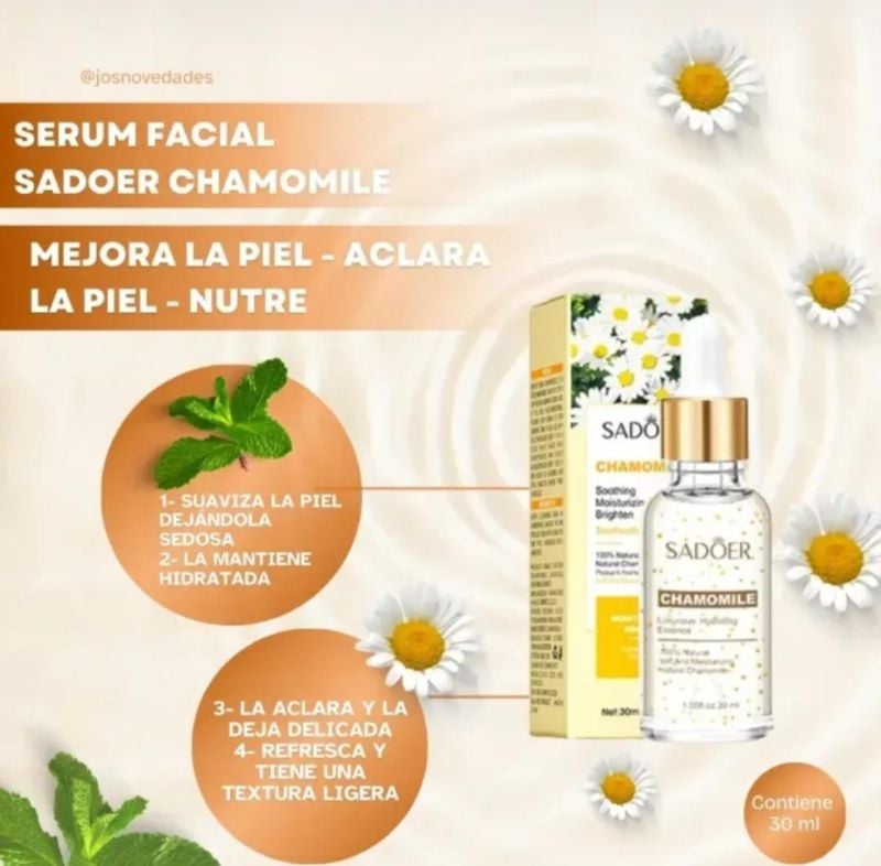 Serum de Camomila/Manzanilla