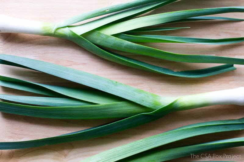 leeks fresh