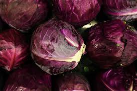 round cabbage red