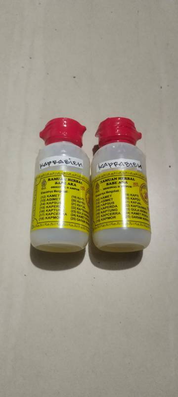 KAPRABIEN OIL (Minyak Gosok Ambien)