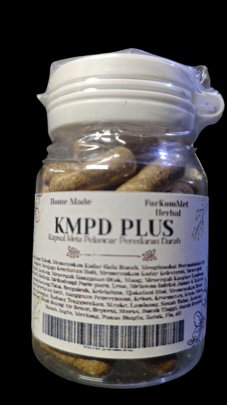 New KMPD Plus (Kapsul Meta Pelancar Peredaran Darah)
