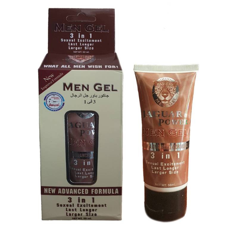 New Jaguar Power 3 In 1 Penis Enlargement Gel For Men