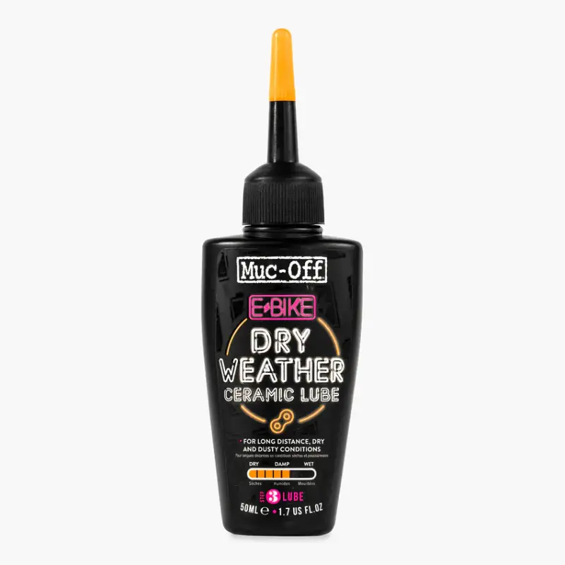 Lubricante para cadena de bicicletas eléctricas para clima seco Muc-Off 50mL