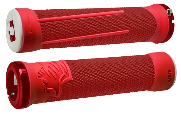 Puños ODI AG-2 Lock On Rojo