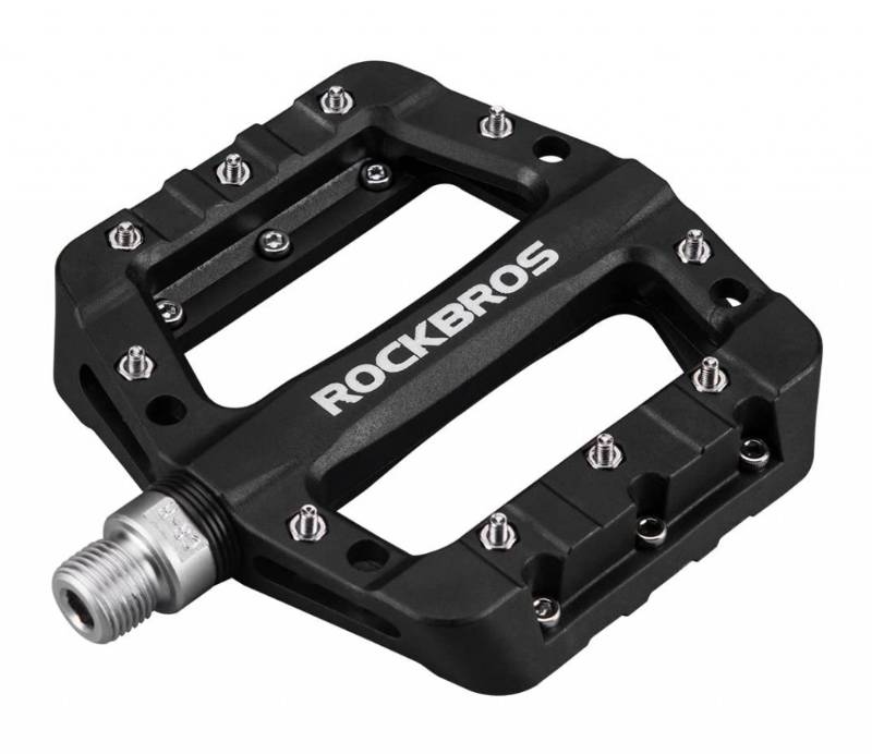 Pedales de plataforma Nylon Rockbros Negro
