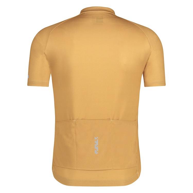 Maillot Shimano Logo Color Oro Matte Manga Corta
