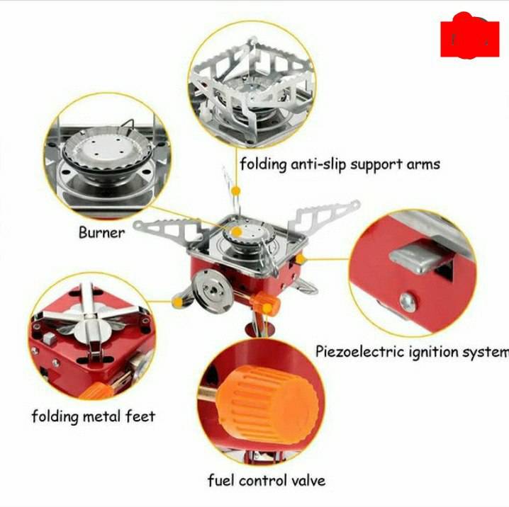 Portable Card 
Type stove